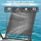 2 Piece Patio Folding Chaise Lounge Chairs Recliner With 6-level Backrest
